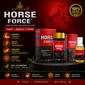 Kapilveda Horse Force Stamina Combo (1 Tablets Bottle + 1 Super Oil FREE) - 100% Ayurvedic Men's Wellness Kit