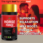 Kapilveda Horse Force Tablets for Men (60 Tabs) - Improve Stamina & Energy
