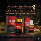 Kapilveda Horse Force Stamina Combo (1 Tablets Bottle + 1 Super Oil FREE) - 100% Ayurvedic Men's Wellness Kit