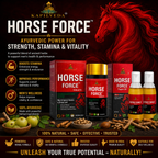 Kapilveda Horse Force Super Value Combo (1 Tablets Bottle + 2 Super Oils FREE) - Complete Men's Vitality & Massage Kit